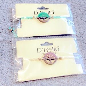 Set of D’Bello tree bracelets. NIB Great for a birthday coming up!